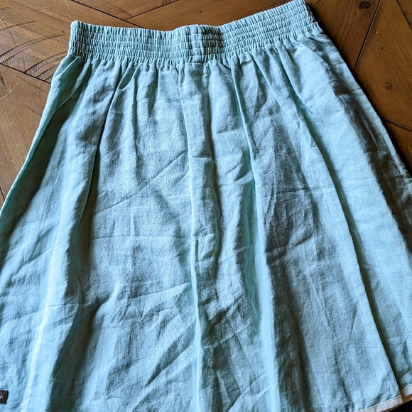 Matilda Jane Sweet Tea Serendipity Linen Skirt, S - Picture 5 of 5